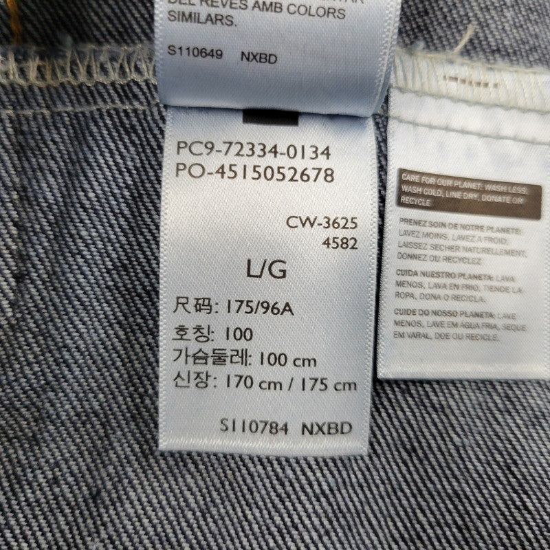 【中古品】【メンズ】 LEVI'S PREMIUM リーバイスプレミアム A3174-0030 TYPE1 RELAXED DENIM TRACKER JACKET タイプワン リラックス デニム トラッカー ジャケット アウター 147-260509-cs-34-izu サイズ：L カラー：インディゴ 万代Net店
