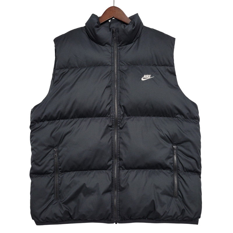 【中古美品】【メンズ】 NIKE ナイキ FB7374-010 M CLUB PUFFER VEST クラブ パファー ベスト アウター 148-260509-cs-30-izu サイズ：XL カラー：ブラック 万代Net店