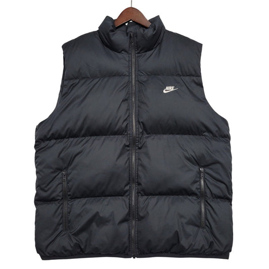 【中古美品】【メンズ】 NIKE ナイキ FB7374-010 M CLUB PUFFER VEST クラブ パファー ベスト アウター 148-260509-cs-30-izu サイズ：XL カラー：ブラック 万代Net店