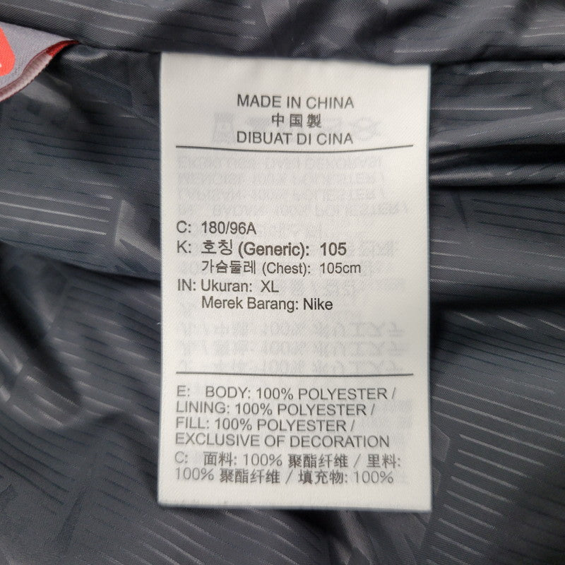【中古美品】【メンズ】 NIKE ナイキ FB7374-010 M CLUB PUFFER VEST クラブ パファー ベスト アウター 148-260509-cs-30-izu サイズ：XL カラー：ブラック 万代Net店