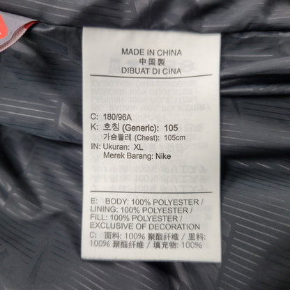 【中古美品】【メンズ】 NIKE ナイキ FB7374-010 M CLUB PUFFER VEST クラブ パファー ベスト アウター 148-260509-cs-30-izu サイズ：XL カラー：ブラック 万代Net店
