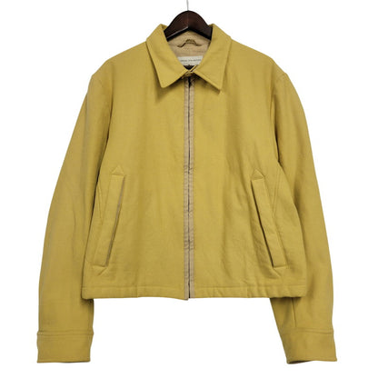 【中古品】【メンズ】 DRIES VAN NOTEN ドリスヴァンノッテン ベルギー製 WOOL JACKET ウール ジャケット アウター 141-260510-ya-02-izu サイズ：下記参照 カラー：イエロー 万代Net店