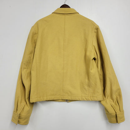 【中古品】【メンズ】 DRIES VAN NOTEN ドリスヴァンノッテン ベルギー製 WOOL JACKET ウール ジャケット アウター 141-260510-ya-02-izu サイズ：下記参照 カラー：イエロー 万代Net店