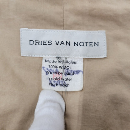 【中古品】【メンズ】 DRIES VAN NOTEN ドリスヴァンノッテン ベルギー製 WOOL JACKET ウール ジャケット アウター 141-260510-ya-02-izu サイズ：下記参照 カラー：イエロー 万代Net店