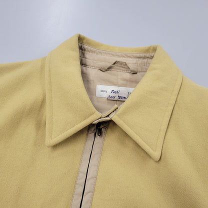【中古品】【メンズ】 DRIES VAN NOTEN ドリスヴァンノッテン ベルギー製 WOOL JACKET ウール ジャケット アウター 141-260510-ya-02-izu サイズ：下記参照 カラー：イエロー 万代Net店
