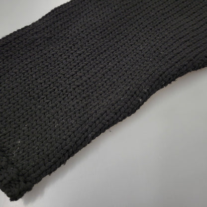 【中古品】【メンズ】 COMME DES GARCONS HOMME PLUS コムデギャルソンオムプリュス PL-N010 23AW CABLE KNIT CARDIGAN ケーブル ニット カーディガン トップス 長袖 140-260510-ya-04-izu サイズ：L カラー：BLACK 万代Net店