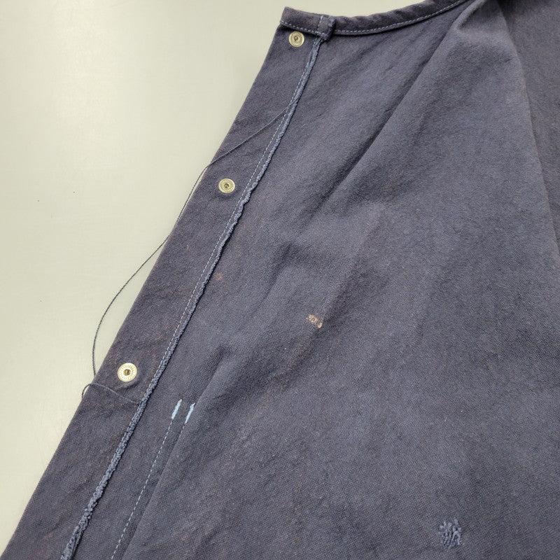 【中古品】【メンズ】 CAMIEL FORTGENS カミエルフォートヘンス 017 SNAP VEST スナップ ベスト 141-260509-cs-31-izu サイズ：L カラー：ネイビー系 万代Net店