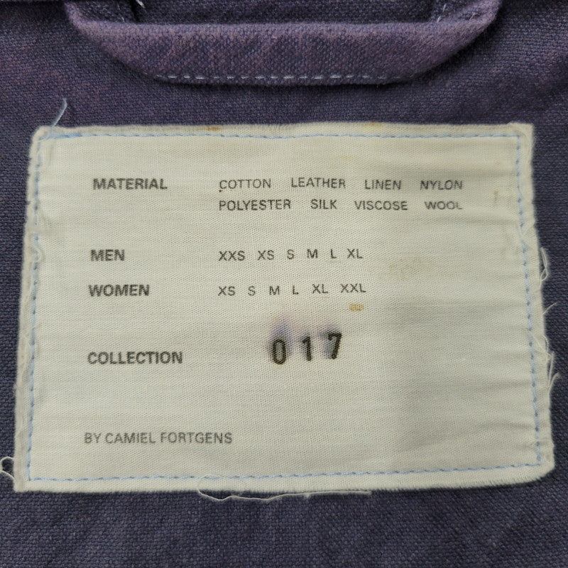 【中古品】【メンズ】 CAMIEL FORTGENS カミエルフォートヘンス 017 SNAP VEST スナップ ベスト 141-260509-cs-31-izu サイズ：L カラー：ネイビー系 万代Net店