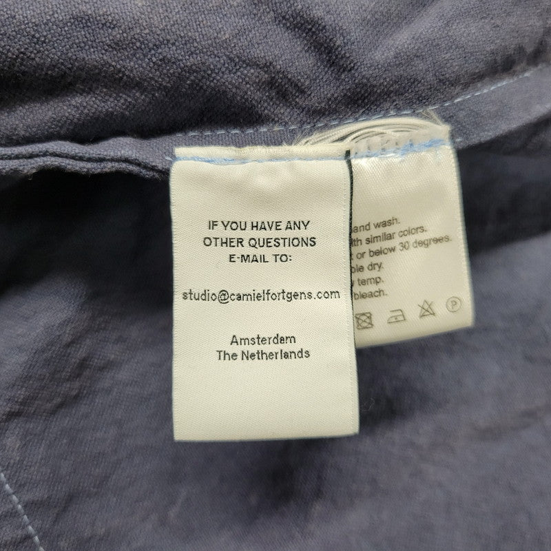 【中古品】【メンズ】 CAMIEL FORTGENS カミエルフォートヘンス 017 SNAP VEST スナップ ベスト 141-260509-cs-31-izu サイズ：L カラー：ネイビー系 万代Net店