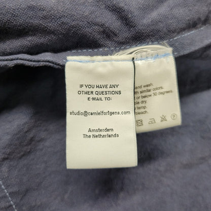 【中古品】【メンズ】 CAMIEL FORTGENS カミエルフォートヘンス 017 SNAP VEST スナップ ベスト 141-260509-cs-31-izu サイズ：L カラー：ネイビー系 万代Net店