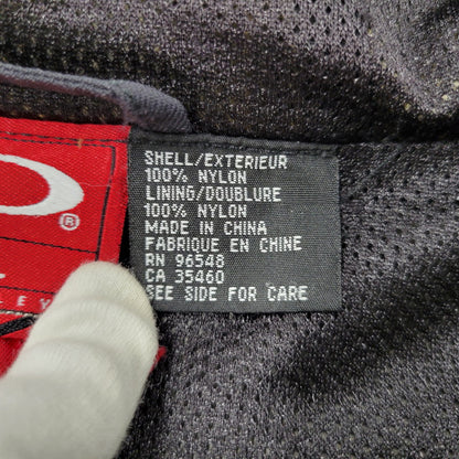 【中古品】【メンズ】 OAKLEY オークリー 赤タグ 90～00’S SNOWBOARD JACKET スノーボード ジャケット アウター 146-260510-ya-03-izu サイズ：L カラー：BLACK 万代Net店