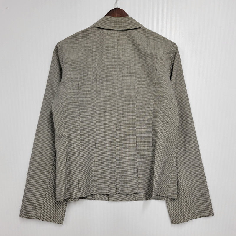 【中古品】【レディース】 tricot COMME des GARCONS トリココムデギャルソン WOOL TAILORED JACKET ウール テーラードジャケット 168-260509-as-15-izu カラー：グレー 万代Net店
