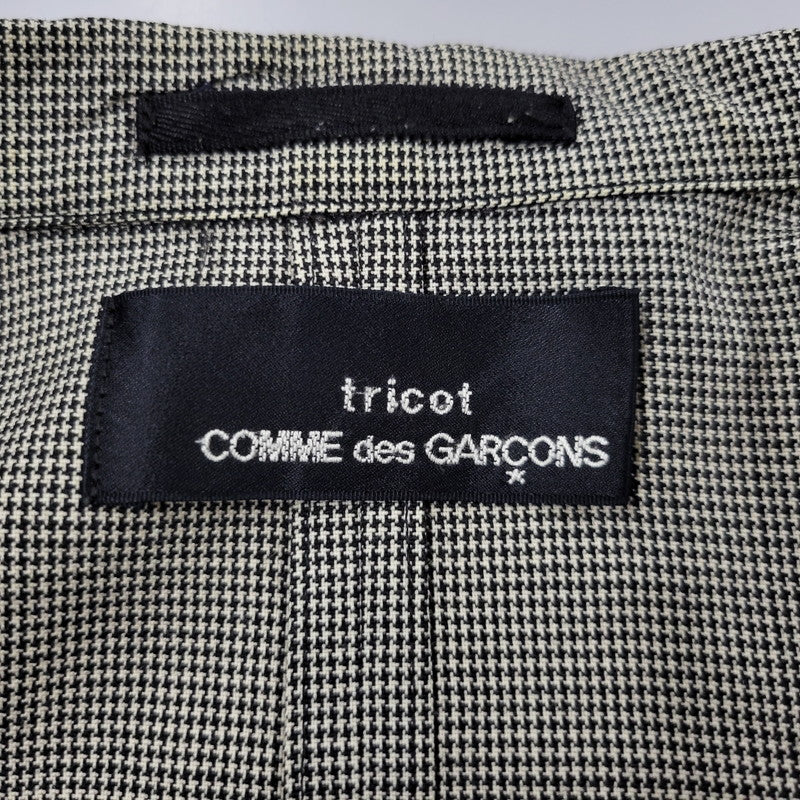 【中古品】【レディース】 tricot COMME des GARCONS トリココムデギャルソン WOOL TAILORED JACKET ウール テーラードジャケット 168-260509-as-15-izu カラー：グレー 万代Net店