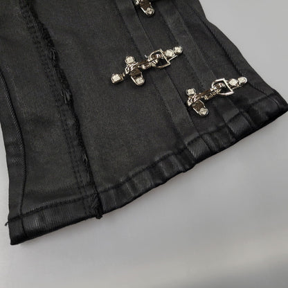 【中古品】【メンズ】 GUAPI グアピ AVIATION CLASP DENIM アビエーション クラスプ デニム ズボン ボトムス 153-260510-ya-05-izu サイズ：32 カラー：BLACK 万代Net店