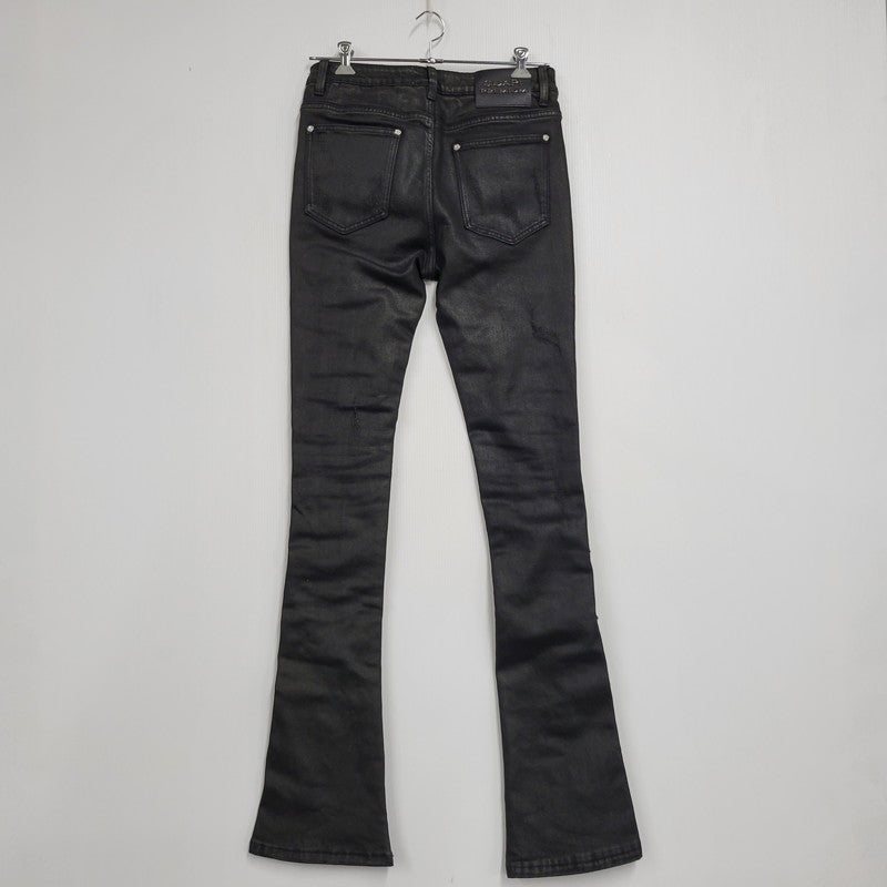 【中古品】【メンズ】 GUAPI グアピ AVIATION CLASP DENIM アビエーション クラスプ デニム ズボン ボトムス 153-260510-ya-05-izu サイズ：32 カラー：BLACK 万代Net店