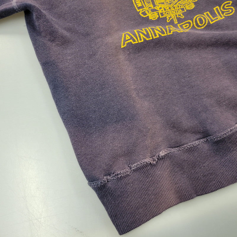 【現状渡し品】【メンズ】 VINTAGE 推定60’S NAVY ANNAPOLIS SWEAT SHIRT ネイビー アナポリス スウェット シャツ トップス 長袖 146-260511-cs-12-izu サイズ：不明 万代Net店