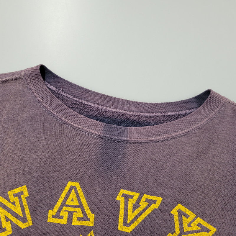 【現状渡し品】【メンズ】 VINTAGE 推定60’S NAVY ANNAPOLIS SWEAT SHIRT ネイビー アナポリス スウェット シャツ トップス 長袖 146-260511-cs-12-izu サイズ：不明 万代Net店