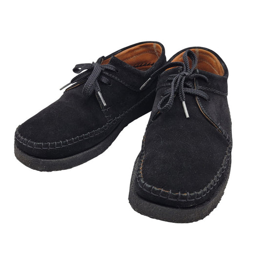 【中古品】【メンズ】 PADMORE & BARNES パドモア&バーンズ WILLOW LOW SUEDE ウィロウ ローカット スエード シューズ 靴 164-260522-as-11-izu サイズ：9 カラー：ブラック 万代Net店