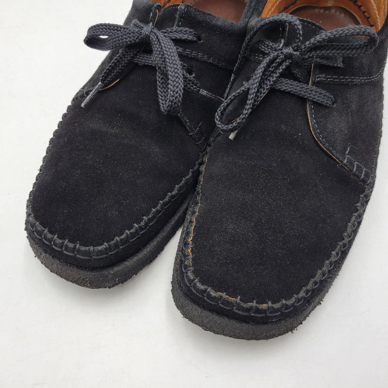 【中古品】【メンズ】 PADMORE & BARNES パドモア&バーンズ WILLOW LOW SUEDE ウィロウ ローカット スエード シューズ 靴 164-260522-as-11-izu サイズ：9 カラー：ブラック 万代Net店