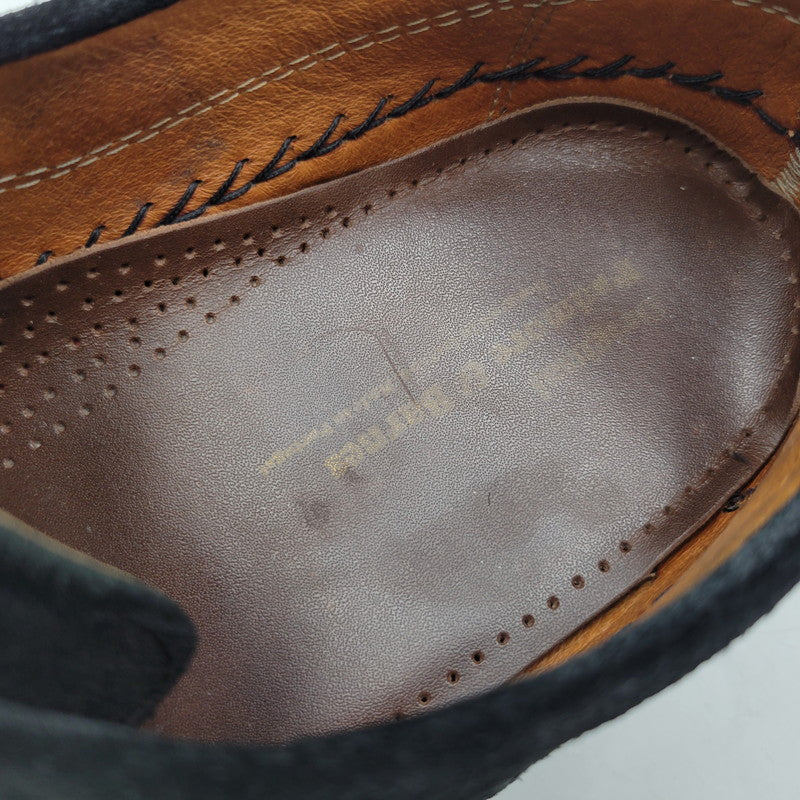 【中古品】【メンズ】 PADMORE & BARNES パドモア&バーンズ WILLOW LOW SUEDE ウィロウ ローカット スエード シューズ 靴 164-260522-as-11-izu サイズ：9 カラー：ブラック 万代Net店