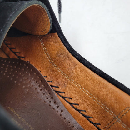 【中古品】【メンズ】 PADMORE & BARNES パドモア&バーンズ WILLOW LOW SUEDE ウィロウ ローカット スエード シューズ 靴 164-260522-as-11-izu サイズ：9 カラー：ブラック 万代Net店