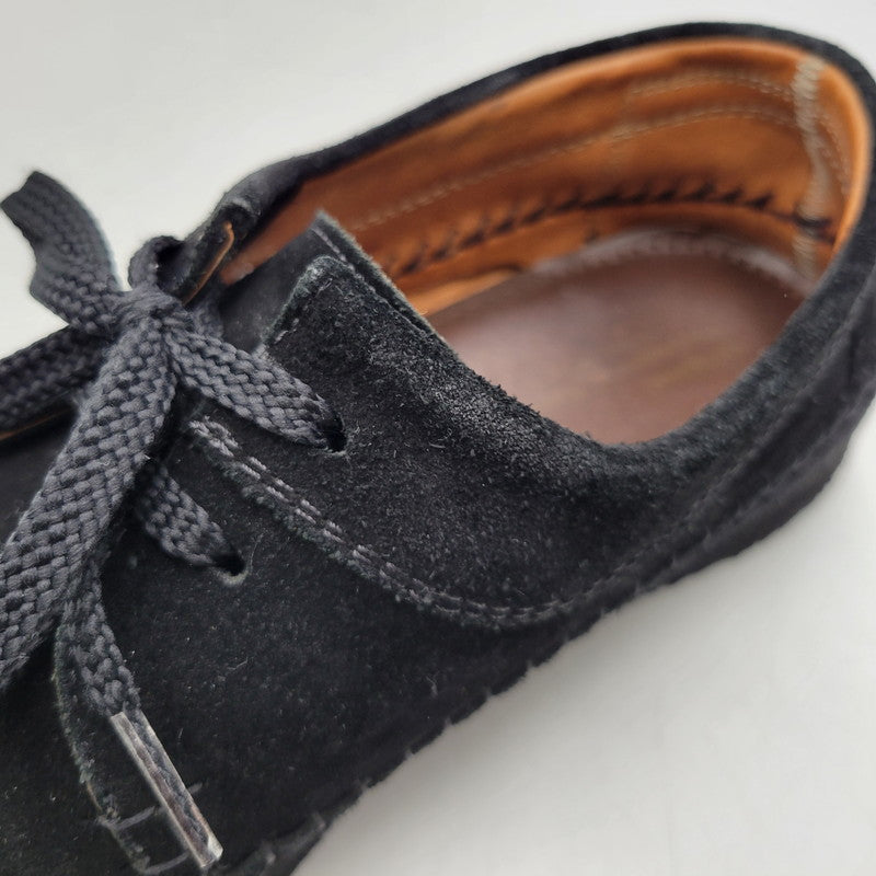 【中古品】【メンズ】 PADMORE & BARNES パドモア&バーンズ WILLOW LOW SUEDE ウィロウ ローカット スエード シューズ 靴 164-260522-as-11-izu サイズ：9 カラー：ブラック 万代Net店