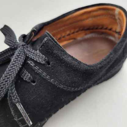 【中古品】【メンズ】 PADMORE & BARNES パドモア&バーンズ WILLOW LOW SUEDE ウィロウ ローカット スエード シューズ 靴 164-260522-as-11-izu サイズ：9 カラー：ブラック 万代Net店