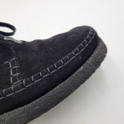 【中古品】【メンズ】 PADMORE & BARNES パドモア&バーンズ WILLOW LOW SUEDE ウィロウ ローカット スエード シューズ 靴 164-260522-as-11-izu サイズ：9 カラー：ブラック 万代Net店