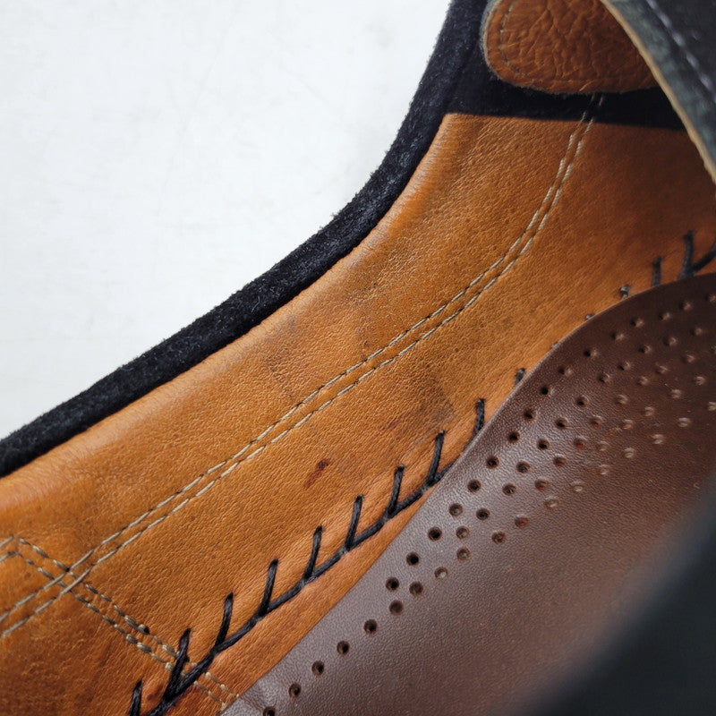 【中古品】【メンズ】 PADMORE & BARNES パドモア&バーンズ WILLOW LOW SUEDE ウィロウ ローカット スエード シューズ 靴 164-260522-as-11-izu サイズ：9 カラー：ブラック 万代Net店