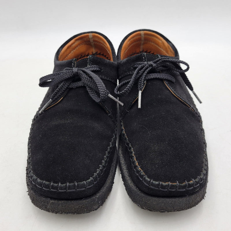 【中古品】【メンズ】 PADMORE & BARNES パドモア&バーンズ WILLOW LOW SUEDE ウィロウ ローカット スエード シューズ 靴 164-260522-as-11-izu サイズ：9 カラー：ブラック 万代Net店