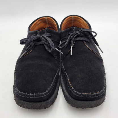 【中古品】【メンズ】 PADMORE & BARNES パドモア&バーンズ WILLOW LOW SUEDE ウィロウ ローカット スエード シューズ 靴 164-260522-as-11-izu サイズ：9 カラー：ブラック 万代Net店