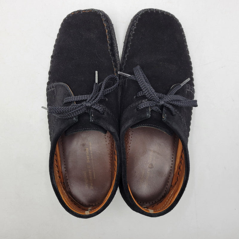 【中古品】【メンズ】 PADMORE & BARNES パドモア&バーンズ WILLOW LOW SUEDE ウィロウ ローカット スエード シューズ 靴 164-260522-as-11-izu サイズ：9 カラー：ブラック 万代Net店