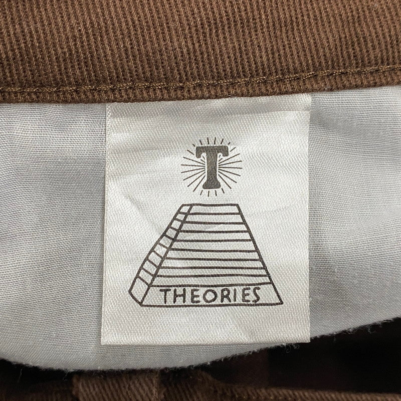 【中古品】【メンズ】 THEORIES セオリーズ PLAZA DENIM PANT プラザ デニム パンツ ボトムス ズボン 153-260522-cs-08-izu サイズ：32 カラー：ブラウン 万代Net店