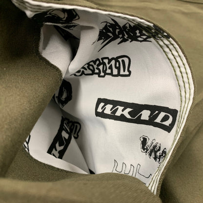 【中古品】【メンズ】 WKND ウィークエンド LOOSIES PANTS ルーシーズ パンツ JALAPENO ハラペーニョ ズボン ボトムス 153-260521-ya-17-izu サイズ：L カラー：カーキ 万代Net店