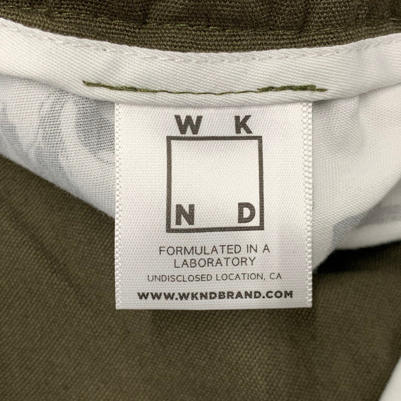 【中古品】【メンズ】 WKND ウィークエンド LOOSIES PANTS ルーシーズ パンツ JALAPENO ハラペーニョ ズボン ボトムス 153-260521-ya-17-izu サイズ：L カラー：カーキ 万代Net店