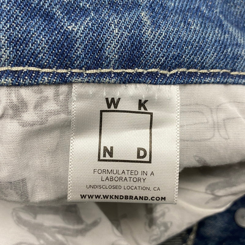 【中古品】【メンズ】 WKND ウィークエンド GENE'S JEANS OG LIGHT WASH PANTS ジーンズ ジーンズ オージー ライト ウォッシュ パンツ ボトムス ズボン 153-260522-cs-10-izu サイズ：34 カラー：インディゴ 万代Net店