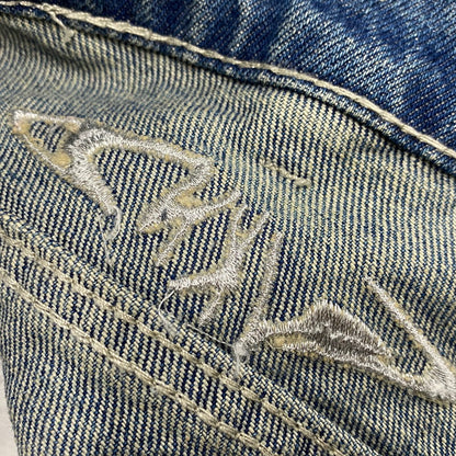 【中古品】【メンズ】 WKND ウィークエンド GENE'S JEANS OG LIGHT WASH PANTS ジーンズ ジーンズ オージー ライト ウォッシュ パンツ ボトムス ズボン 153-260522-cs-10-izu サイズ：34 カラー：インディゴ 万代Net店