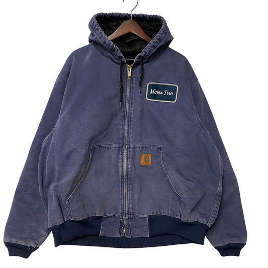【中古品】【メンズ】 CARHARTT カーハート 376-20 メキシコ製 ACTIVE JACKET アクティブ ジャケット アウター 146-260511-cs-05-izu サイズ：XL カラー：ネイビー 万代Net店