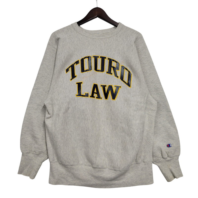 【中古品】【メンズ】 CHAMPION チャンピオン USA製 90’S TOURD LAW REVERSE WEAVE SWEAT SHIRT リバース ウィーブ スウェット シャツトップス 長袖 146-260511-cs-13-izu サイズ：L カラー：グレー 万代Net店