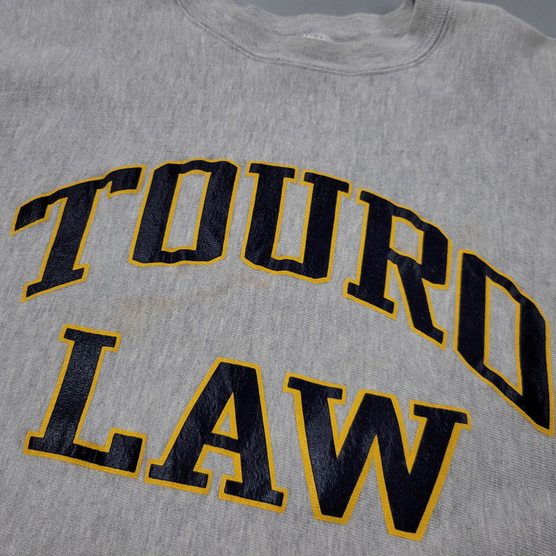 【中古品】【メンズ】 CHAMPION チャンピオン USA製 90’S TOURD LAW REVERSE WEAVE SWEAT SHIRT リバース ウィーブ スウェット シャツトップス 長袖 146-260511-cs-13-izu サイズ：L カラー：グレー 万代Net店