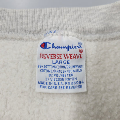 【中古品】【メンズ】 CHAMPION チャンピオン USA製 90’S TOURD LAW REVERSE WEAVE SWEAT SHIRT リバース ウィーブ スウェット シャツトップス 長袖 146-260511-cs-13-izu サイズ：L カラー：グレー 万代Net店