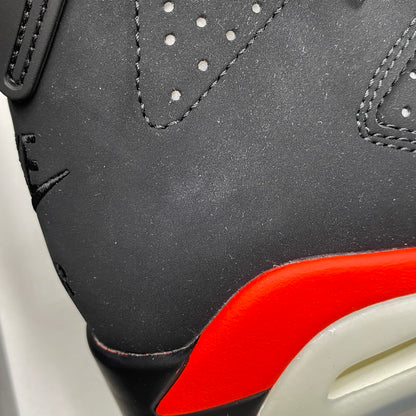 【中古品】【メンズ】 AIR JORDAN 6 RETRO 384664-060 エア ジョーダン 6 レトロ スニーカー シューズ 靴 160-260511-as-26-izu サイズ：26.5cm カラー：BLACK/INFRARED 万代Net店