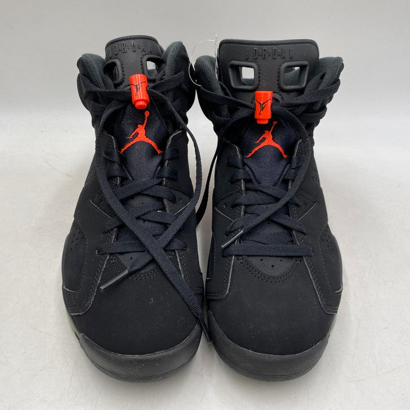 【中古品】【メンズ】 AIR JORDAN 6 RETRO 384664-060 エア ジョーダン 6 レトロ スニーカー シューズ 靴 160-260511-as-26-izu サイズ：26.5cm カラー：BLACK/INFRARED 万代Net店