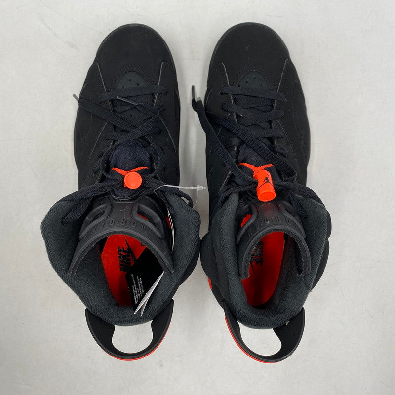 【中古品】【メンズ】 AIR JORDAN 6 RETRO 384664-060 エア ジョーダン 6 レトロ スニーカー シューズ 靴 160-260511-as-26-izu サイズ：26.5cm カラー：BLACK/INFRARED 万代Net店