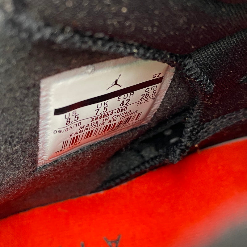【中古品】【メンズ】 AIR JORDAN 6 RETRO 384664-060 エア ジョーダン 6 レトロ スニーカー シューズ 靴 160-260511-as-26-izu サイズ：26.5cm カラー：BLACK/INFRARED 万代Net店