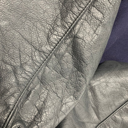 【中古品】【メンズ】 NATALE SPORTING GOODS ナターレ スポーティング グッズ USA製 LEATHER STADIUM JACKET レザー スタジアム ジャケット アウター 146-260521-ya-18-izu サイズ：S カラー：NAVY 万代Net店