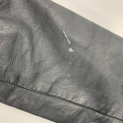 【中古品】【メンズ】 NATALE SPORTING GOODS ナターレ スポーティング グッズ USA製 LEATHER STADIUM JACKET レザー スタジアム ジャケット アウター 146-260521-ya-18-izu サイズ：S カラー：NAVY 万代Net店