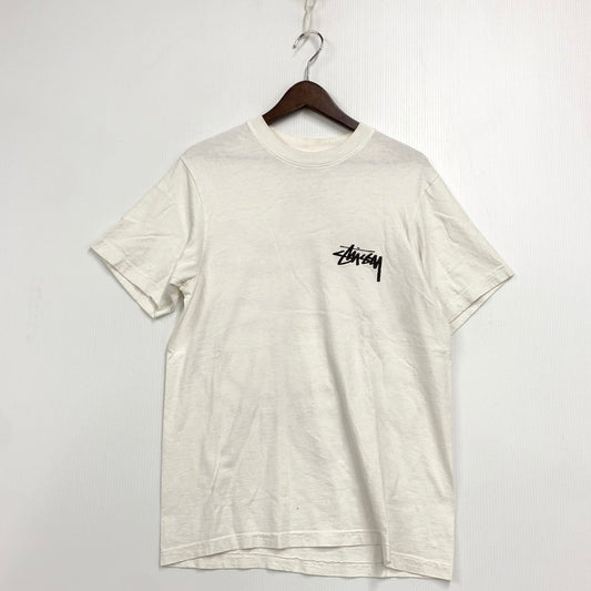 【中古品】【メンズ】 STUSSY ステューシー USA製 BIG LEAGUE ビッグ リーグ TEE Tシャツ トップス 半袖 142-260521-ya-20-izu サイズ：S カラー：WHITE 万代Net店