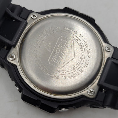 【中古品】【メンズ/レディース】 G-SHOCK ジーショック DIGITAL QUARTZ DW-5900RS デジタルクォーツ 腕時計 196-260522-as-13-izu カラー：ブラック×グリーン 万代Net店