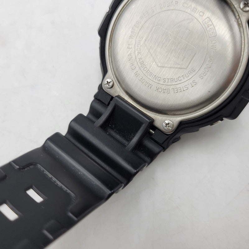 【中古品】【メンズ/レディース】 G-SHOCK ジーショック DIGITAL QUARTZ DW-5900RS デジタルクォーツ 腕時計 196-260522-as-13-izu カラー：ブラック×グリーン 万代Net店